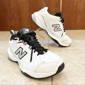 New Balance 68v4 White Leather Athletic 